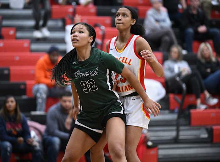 Purcell Marian vs Laurel girls basketball Jeff Harwelll20